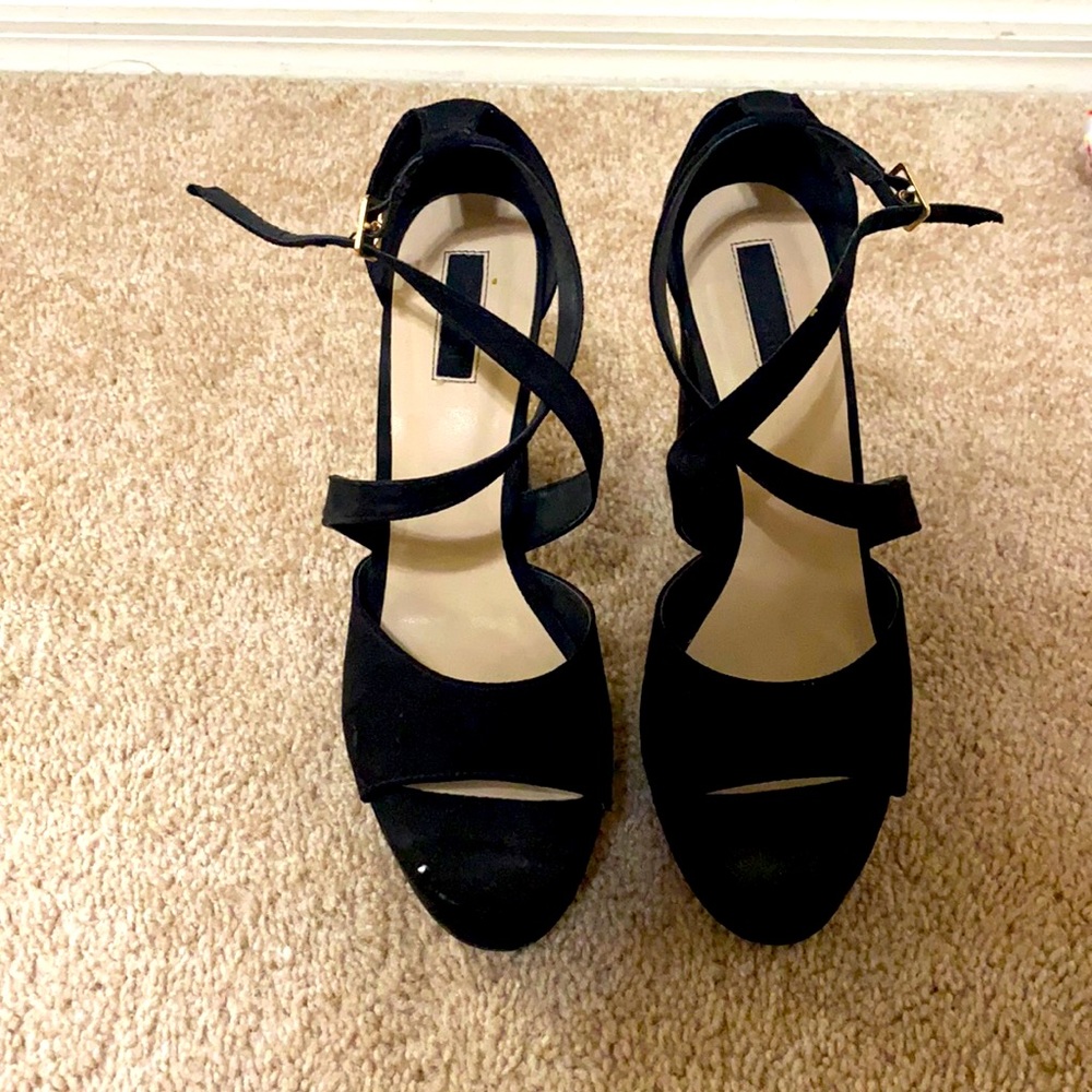 Black heels